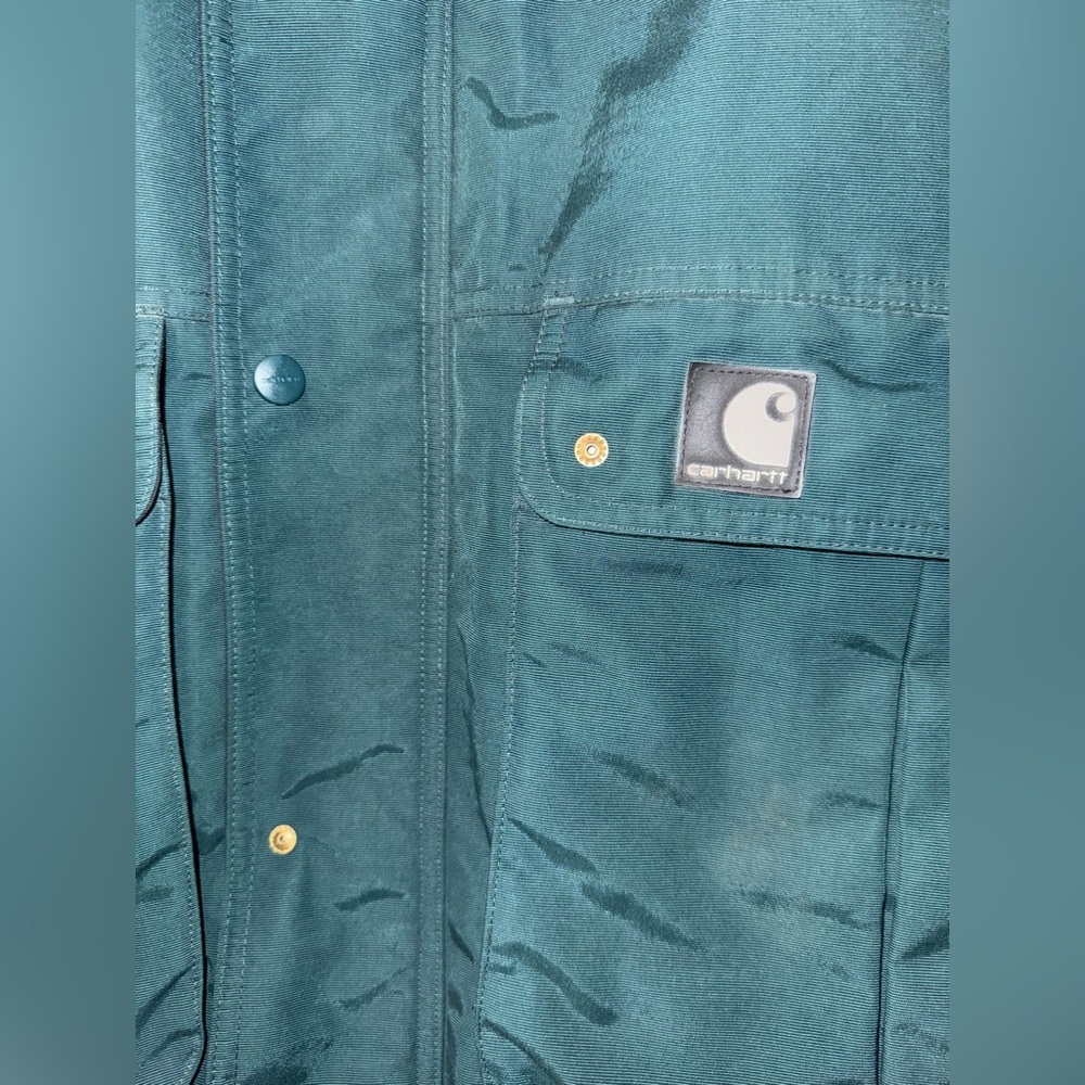 Carhartt Puffer Jacket Blizzard Workshield Coat J71 MLL Quilt Lined Men XL Puffy - Picture 4 of 9